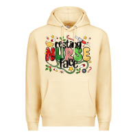 Pina Colada resting nurse face Premium Hoodie - MaliasSmallBusiness