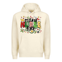 Sandshell resting nurse face Premium Hoodie - MaliasSmallBusiness