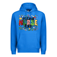 True Royal resting nurse face Premium Hoodie - MaliasSmallBusiness