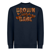 Navy Brown sugar babe Heavyweight Sweatshirt - RanaPortraitStore