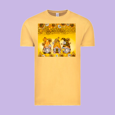 Bumble Bee Gnomes Vintage Tee Designed By Zillion Design Studio