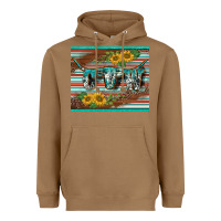 Toasted Coconut western cow serape leopard sunflowers mousepad Heavyweight Hoodie - BarkalooDesign