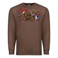 Chestnut Christmas Army Mom Premium Sweatshirt - NancyCooperArtShop