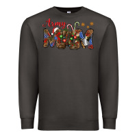 Smoke Christmas Army Mom Premium Sweatshirt - NancyCooperArtShop