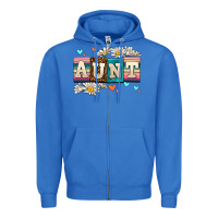 True Royal daisy aunt Zipper Hoodie - AdoDesignShop