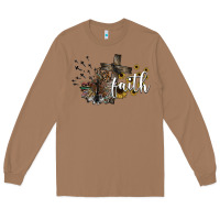 Toasted Coconut faith Long Sleeve Tee - SublimationCraftShop