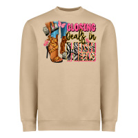 Mushroom Closing deals in high heels black fashion girl Heavyweight Sweatshirt - RanaPortraitStore