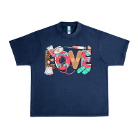 Navy nurse love Urban Heavy Tee - texasbilliewilder