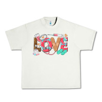 Pistachio nurse love Urban Heavy Tee - texasbilliewilder