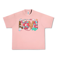 Salmon nurse love Urban Heavy Tee - texasbilliewilder