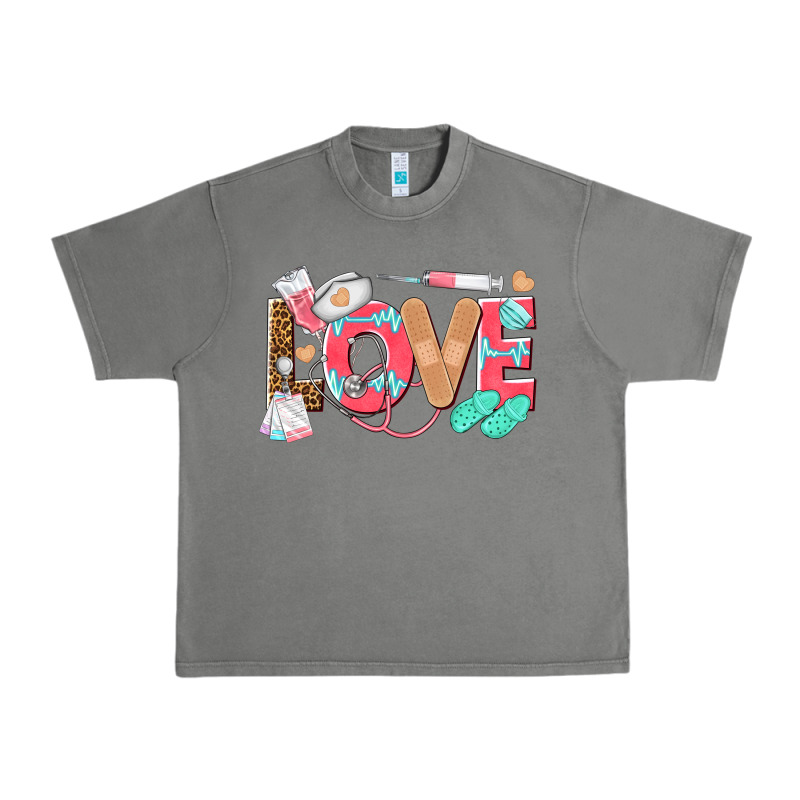 Nurse Love Urban Heavy Tee by texasbilliewilder | Teevron