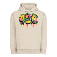 Pigment French Oak 420 cannabis Urban Hoodie - Artiststas