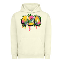 Pigment Pistachio 420 cannabis Urban Hoodie - Artiststas