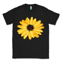 Black sunflower Classic Tee - FaDigitalArtStudio
