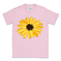 Bubblegum Pink sunflower Classic Tee - FaDigitalArtStudio