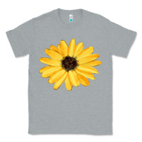 Heather Grey sunflower Classic Tee - FaDigitalArtStudio