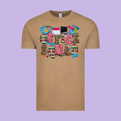 Office Squad Vintage Tee Designed By Zillion Design Studio