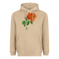 Mushroom Burst Of Joy Rose Heavyweight Hoodie - LillyAllenDesigns