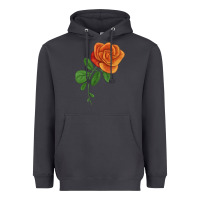 Smoke Burst Of Joy Rose Heavyweight Hoodie - LillyAllenDesigns