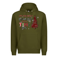 Army Green its the most wonderful time of the year Premium Hoodie - MaliasSmallBusiness