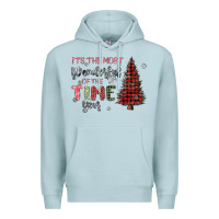 Blue Mist its the most wonderful time of the year Premium Hoodie - MaliasSmallBusiness