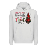 Dove Grey its the most wonderful time of the year Premium Hoodie - MaliasSmallBusiness