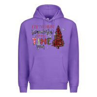 Purple its the most wonderful time of the year Premium Hoodie - MaliasSmallBusiness
