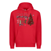 Red its the most wonderful time of the year Premium Hoodie - MaliasSmallBusiness