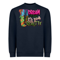 Navy Dream until it's your reality heels black fashion Heavyweight Sweatshirt - RanaPortraitStore