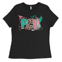 Black pcu Ladies Tee - AdoDesignShop