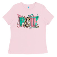 Bubblegum Pink pcu Ladies Tee - AdoDesignShop