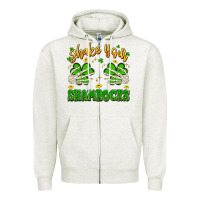 Shake Your Shamrocks Zipper Hoodie | Teevron