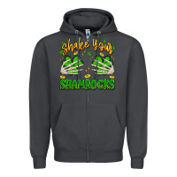 Smoke shake your shamrocks Zipper Hoodie - Artiststas