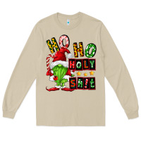 Mushroom ho ho holy shit Long Sleeve Tee - FaDigitalArtStudio