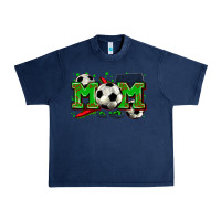 Navy mom soccer Urban Heavy Tee - Zillion Design Studio