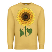 Antique Gold giganteus sunflower Premium Sweatshirt - LillyAllenDesigns