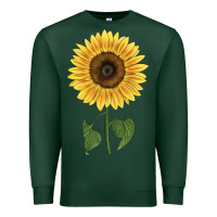 Sports Green giganteus sunflower Premium Sweatshirt - LillyAllenDesigns