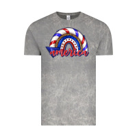 Cloud Rock America rainbow Vintage Tee - texasbilliewilder