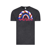 Vintage Black America rainbow Vintage Tee - texasbilliewilder