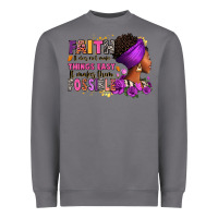 Storm Faith it does not make things easy Heavyweight Sweatshirt - RanaPortraitStore