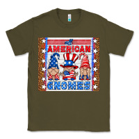 Army Green all american gnomes Classic Tee - HRA Design Shop