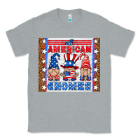 Heather Grey all american gnomes Classic Tee - HRA Design Shop