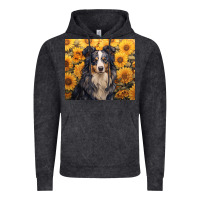Vintage Black australian shepherd Vintage Hoodie - Unal Design