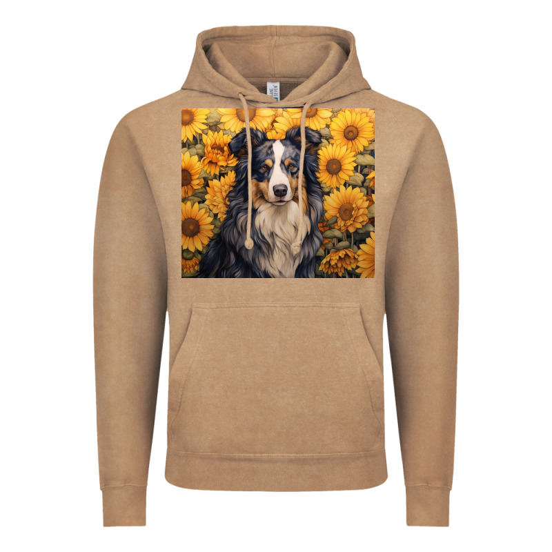 Australian Shepherd Vintage Hoodie by Unal Design | Teevron