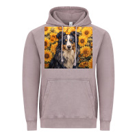 Vintage Zinc australian shepherd Vintage Hoodie - Unal Design