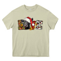 Mossy love christmas black angus Heavy Core Tee - LillyAllenDesigns