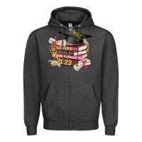 Charcoal Heather class of 2023 graduated Zipper Hoodie - AdoDesignShop