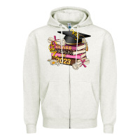 Oatmeal Heather class of 2023 graduated Zipper Hoodie - AdoDesignShop