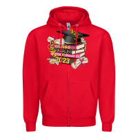 Class Of 2023 Graduated Zipper Hoodie | Teevron