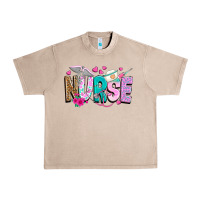 French Oak nurse Urban Heavy Tee - texasbilliewilder